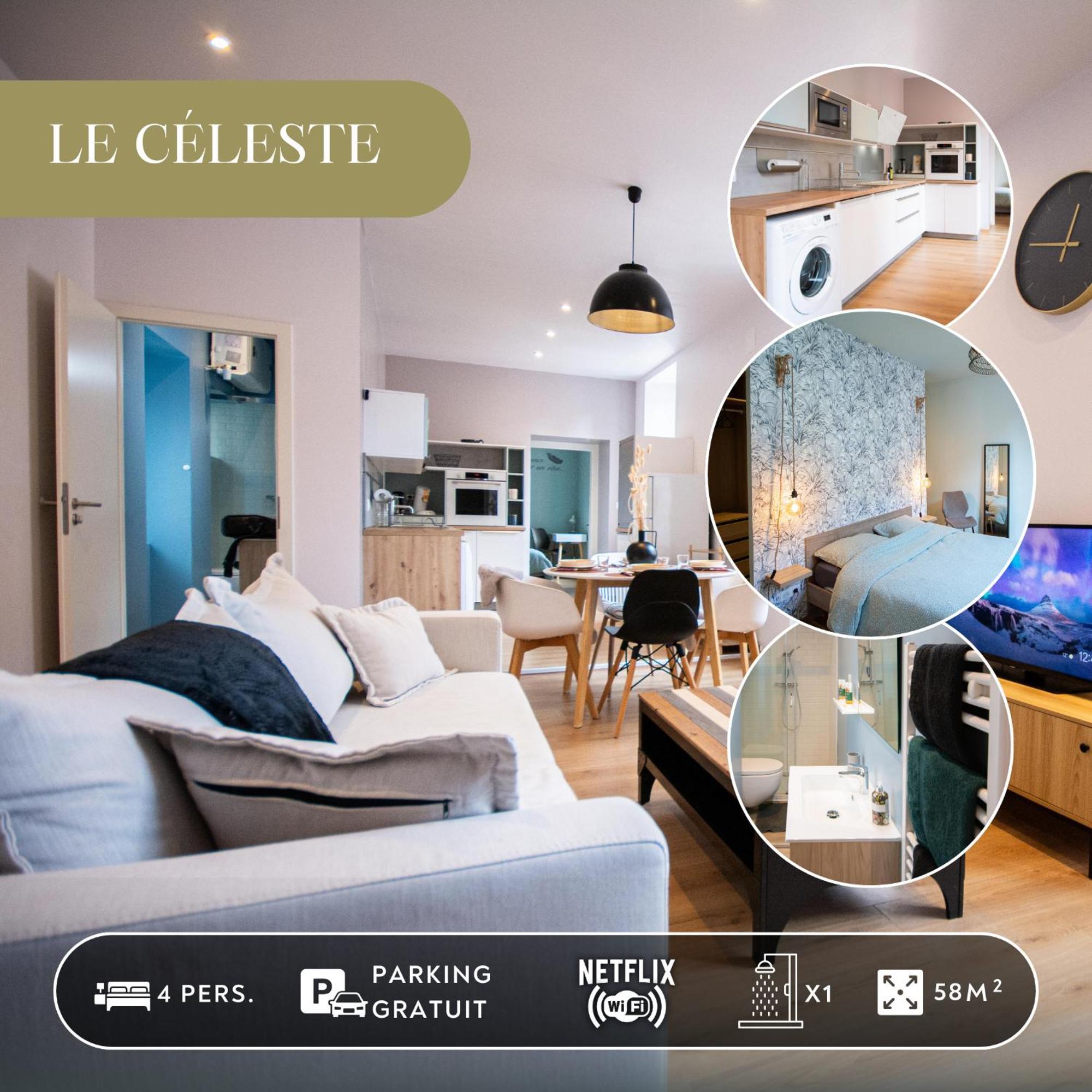 Le Celeste, Centre Historique, Wifi-Netflix Belfort Exterior photo